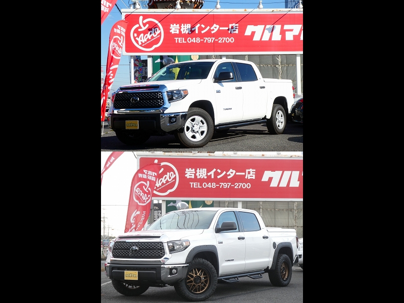 新車　2021年　アメリカモデル　タンドラ　オフロード　カスタム　20インチアルミ　NITTO タイヤ